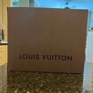 Louis Vuitton Empty box for a backpack.   17” across
10 “ deep
13.5” tall